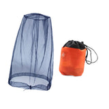 Maxbell Bug Bee Face Mesh Cover with Carry Bag Soft for Travel Walking Hiking Navy S