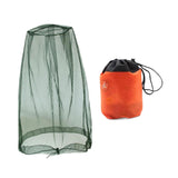 Maxbell Bug Bee Face Mesh Cover with Carry Bag Soft for Travel Walking Hiking Green S