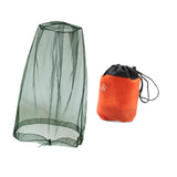 Maxbell Bug Bee Face Mesh Cover with Carry Bag Soft for Travel Walking Hiking Green S