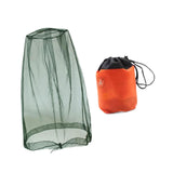 Maxbell Bug Bee Face Mesh Cover with Carry Bag Soft for Travel Walking Hiking Green S