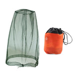 Maxbell Bug Bee Face Mesh Cover with Carry Bag Soft for Travel Walking Hiking Green L