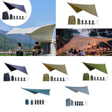 Maxbell Camping Tarp Portable Waterproof Camping Tent Tarp for Outdoor