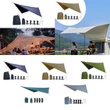 Maxbell Camping Tarp Portable Waterproof Camping Tent Tarp for Outdoor