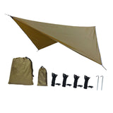 Maxbell Camping Tarp Portable Waterproof Camping Tent Tarp for Outdoor