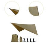 Maxbell Camping Tarp Portable Waterproof Camping Tent Tarp for Outdoor