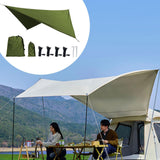 Maxbell Camping Tarp Portable Waterproof Camping Tent Tarp for Outdoor