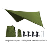 Maxbell Camping Tarp Portable Waterproof Camping Tent Tarp for Outdoor