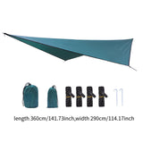 Maxbell Camping Tarp Portable Waterproof Camping Tent Tarp for Outdoor