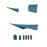 Maxbell Camping Tarp Portable Waterproof Camping Tent Tarp for Outdoor