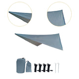 Maxbell Camping Tarp Portable Waterproof Camping Tent Tarp for Outdoor