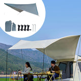 Maxbell Camping Tarp Portable Waterproof Camping Tent Tarp for Outdoor