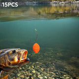 Maxbell Floating Lures Simulation Fake Baits Lakes Artificial Baits for Crap Fishing Orange
