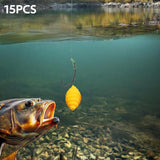 Maxbell Floating Lures Simulation Fake Baits Lakes Artificial Baits for Crap Fishing Yellow