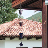 Maxbell Small Buckets Rain Chain for Gutters Butterfly Decor for Garden Outside Yard