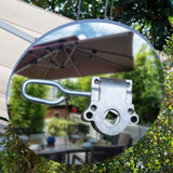 Maxbell Outdoor Awning Crank Gearbox Accessory Hardware for Canopy Outside Apartment