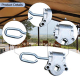 Maxbell Outdoor Awning Crank Gearbox Accessory Hardware for Canopy Outside Apartment