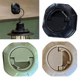 Maxbell Tent Canopy Hook Gear Tent Light Hook for Backpacking Outdoor Activities BBQ Black