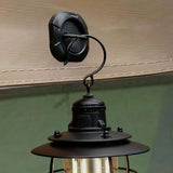 Maxbell Tent Canopy Hook Gear Tent Light Hook for Backpacking Outdoor Activities BBQ Black