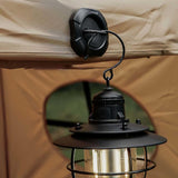 Maxbell Tent Canopy Hook Gear Tent Light Hook for Backpacking Outdoor Activities BBQ Black