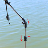 Maxbell Beach Umbrella Anchor Stable Fishing Umbrella Base for Barbecue Yard Picnics With Parasol Stand