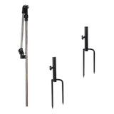 Maxbell Beach Umbrella Anchor Stable Fishing Umbrella Base for Barbecue Yard Picnics With Parasol Stand