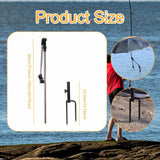 Maxbell Beach Umbrella Anchor Stable Fishing Umbrella Base for Barbecue Yard Picnics No Parasol Stand