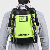 Maxbell Climbing Equipment Rope Bag Outdoor Waterproof for Hiking Rock Climbing Yard 18L