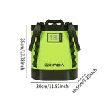 Maxbell Climbing Equipment Rope Bag Outdoor Waterproof for Hiking Rock Climbing Yard 18L