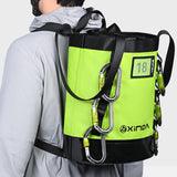 Maxbell Climbing Equipment Rope Bag Outdoor Waterproof for Hiking Rock Climbing Yard 18L