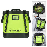 Maxbell Climbing Equipment Rope Bag Outdoor Waterproof for Hiking Rock Climbing Yard 30L