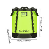 Maxbell Climbing Equipment Rope Bag Outdoor Waterproof for Hiking Rock Climbing Yard 40L