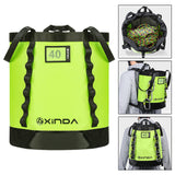 Maxbell Climbing Equipment Rope Bag Outdoor Waterproof for Hiking Rock Climbing Yard 40L