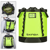 Maxbell Climbing Equipment Rope Bag Outdoor Waterproof for Hiking Rock Climbing Yard 40L