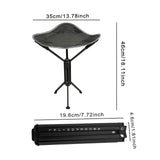 Maxbell Camping Stool Seat Outdoor Small Foldable Chair for Travel Sketching Walking