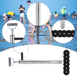 Maxbell Shrimp Pump Sea Catching Tool Outdoor Sea Sausages Pumping Fishing Equipment Style A