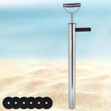 Maxbell Shrimp Pump Sea Catching Tool Outdoor Sea Sausages Pumping Fishing Equipment Style A