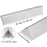 Maxbell 3 Pieces Grill Heat Plate Shields Convenient Accessories Spare Parts Replace