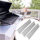 Maxbell 3 Pieces Grill Heat Plate Shields Convenient Accessories Spare Parts Replace