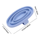 Maxbell Horse Cleaning Brush Equestrian Supplies Comb for Farm Household Horse Owner