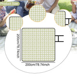 Maxbell Picnic Blanket 2MX2M Handy Mat Accessories Picnic Mat for Park Travel Summer