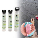 Maxbell Pva Mesh Bag Fishing Accessories Tools for Solid Lures Pva Water Soluble Bag 25mmx5m
