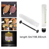 Maxbell Pva Mesh Bag Fishing Accessories Tools for Solid Lures Pva Water Soluble Bag 25mmx5m