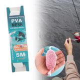 Maxbell Pva Mesh Bag Universal Slowly Dissolving Fishing Accessory Carp Fishing Mesh 37mmx5m