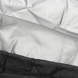 Maxbell 2 Pieces Boat Seat Covers Waterproof Easy Installation Heavy Duty Protectors Black