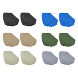 Maxbell 2 Pieces Boat Seat Covers Waterproof Easy Installation Heavy Duty Protectors Black