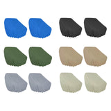 Maxbell 2 Pieces Boat Seat Covers Waterproof Easy Installation Heavy Duty Protectors Black