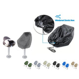 Maxbell 2 Pieces Boat Seat Covers Waterproof Easy Installation Heavy Duty Protectors Black