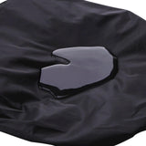 Maxbell 2 Pieces Boat Seat Covers Waterproof Easy Installation Heavy Duty Protectors Black