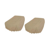 Maxbell 2 Pieces Boat Seat Covers Waterproof Easy Installation Heavy Duty Protectors Khaki