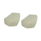 Maxbell 2 Pieces Boat Seat Covers Waterproof Easy Installation Heavy Duty Protectors Apricot Color